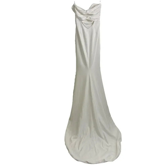Katie May x Noel Jean Divinity Gown Ivory White Size M - Picture 6 of 11